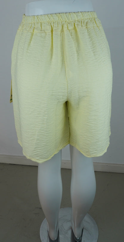Leichte Sommer-Shorts – Zitronengelb