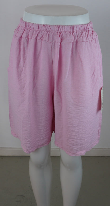 Leichte Sommer-Shorts – Rosa