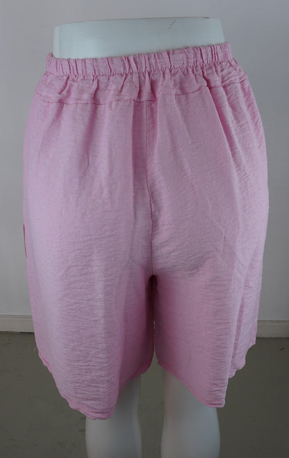 Leichte Sommer-Shorts – Rosa