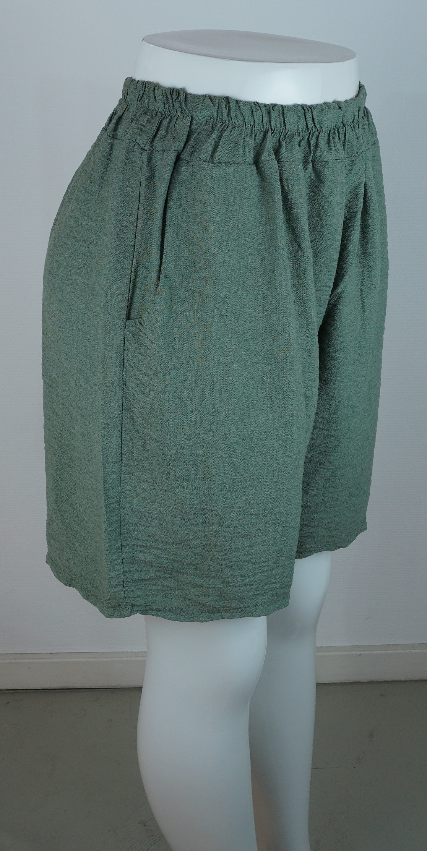 Leichte Sommer-Shorts – Khaki/Grün