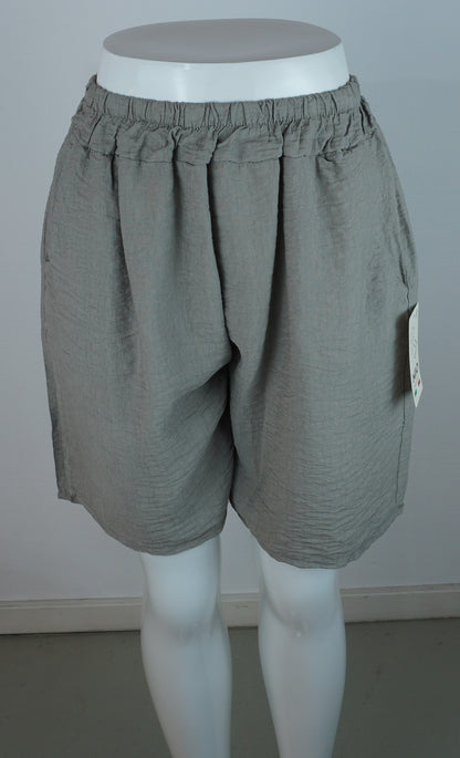 Leichte Sommer-Shorts – Khaki/Grau