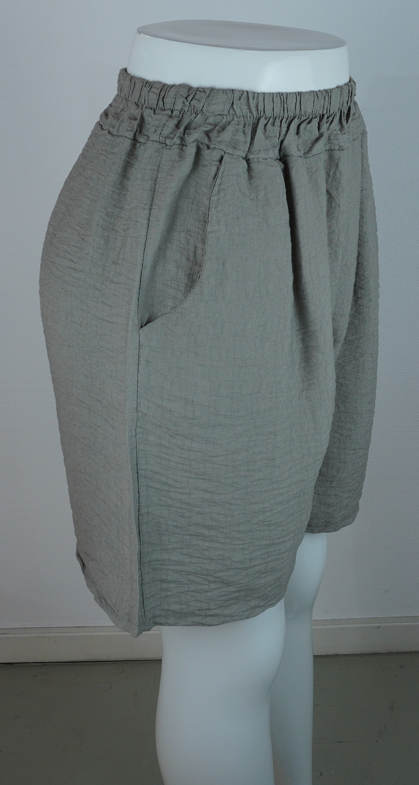 Leichte Sommer-Shorts – Khaki/Grau