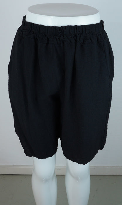 Leichte Sommer-Shorts – Schwarz