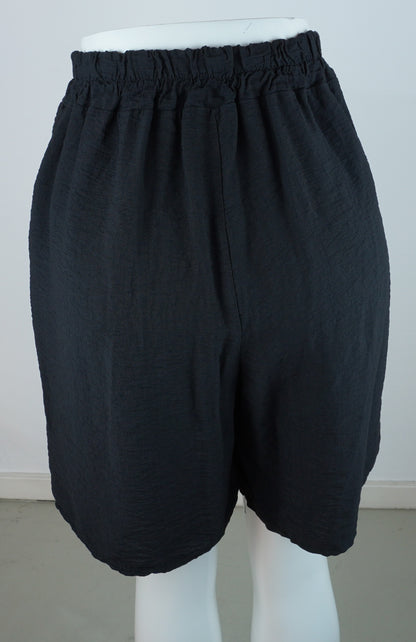 Leichte Sommer-Shorts – Schwarz