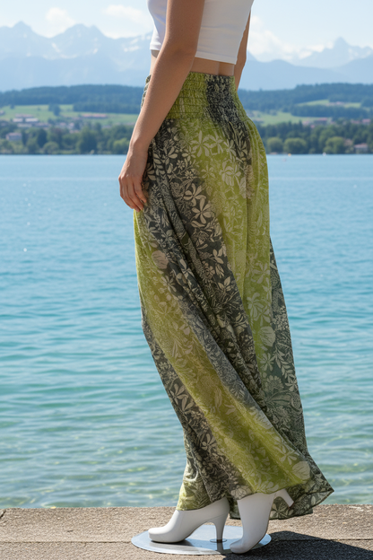 Palazzo Hose grün – Seitenansicht am Bodensee