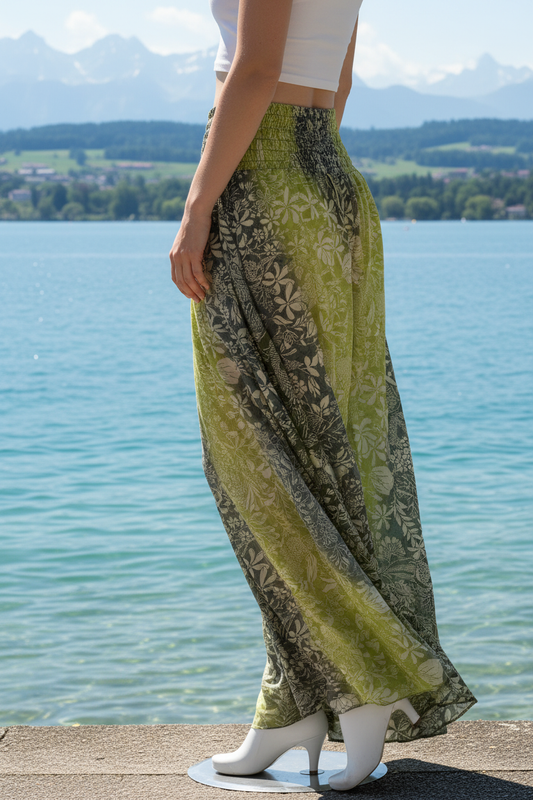 Palazzo Hose grün – Seitenansicht am Bodensee