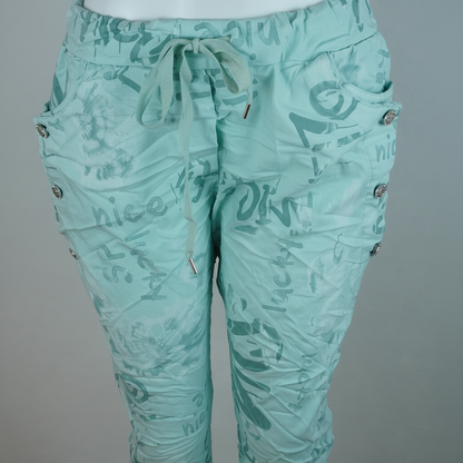 Jogger-Hose Mint Detail